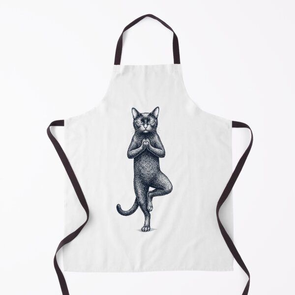 Item preview, Vintage Bombay Cat Yoga Tree Pose Kitten Lover designed and sold by TerryConnells.