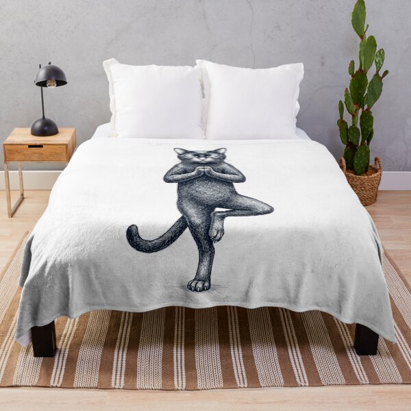Artikelvorschau, Vintage Bombay Cat Yoga Baumpose Kätzchenliebhaber entworfen und verkauft von TerryConnells.