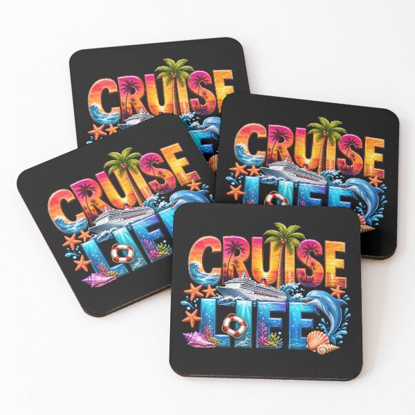 Item preview, Cruise Life Ocean Beach Sunset designed and sold by lonaarts8.