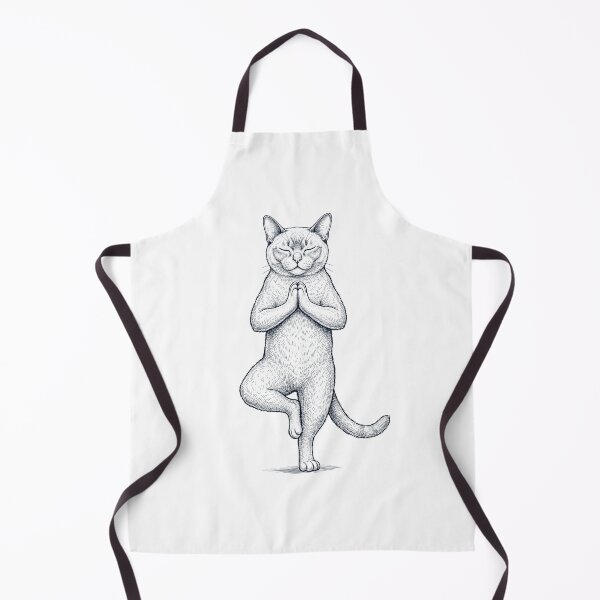 Item preview, Vintage Burmese Cat Yoga Tree Pose Kitten Lover designed and sold by TerryConnells.
