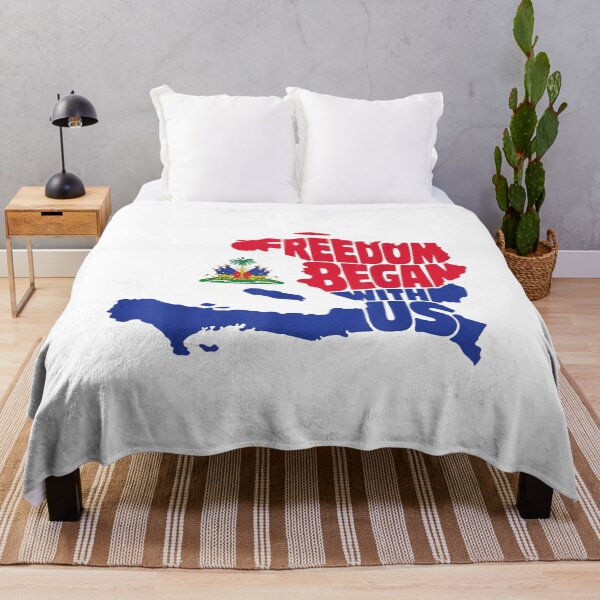 Item preview, Freedom Began With Us Haitian Flag Day Patriotic Haiti Design designed and sold by kiralynstration.