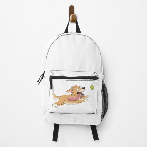 Item preview, Funny Dog Chasing Tennis Ball designed and sold by Szkicerka.