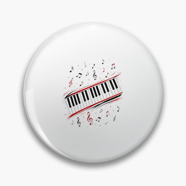 Item preview,  Funny Piano Keyboard Player Retro Music Lover Beat Design designed and sold by kiralynstration.