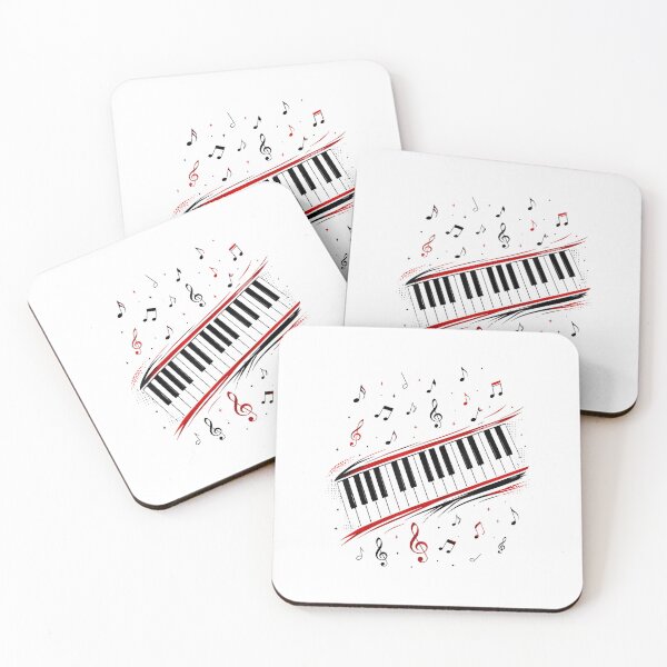 Item preview,  Funny Piano Keyboard Player Retro Music Lover Beat Design designed and sold by kiralynstration.