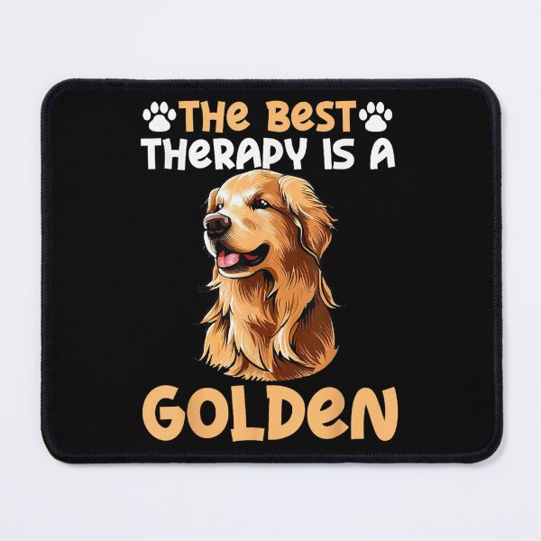 Item preview, Therapy Dog The Best Therapy Is A Golden designed and sold by goombi-creative.