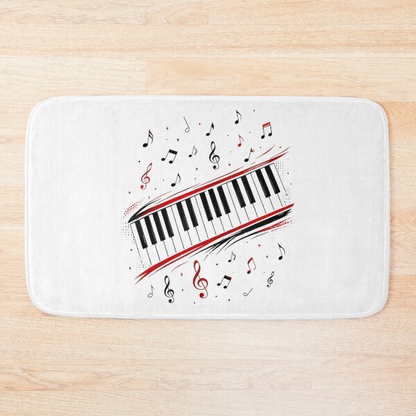 Item preview,  Funny Piano Keyboard Player Retro Music Lover Beat Design designed and sold by kiralynstration.