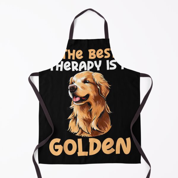 Item preview, Therapy Dog The Best Therapy Is A Golden designed and sold by goombi-creative.