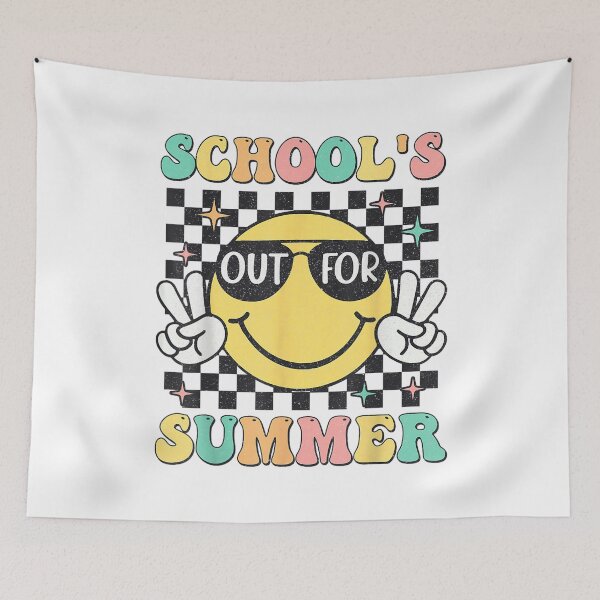 Item preview, Groovy Last Day Of School Retro Summer Break Kids Design designed and sold by kiralynstration.