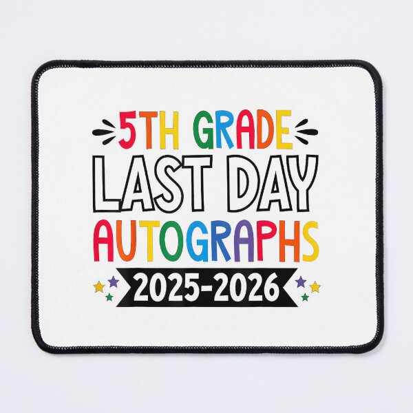 Item preview, Last Day Of School Autographs 5th Grade Graduation Design designed and sold by kiralynstration.
