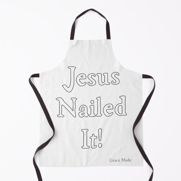 Item preview, Jesus Nailed It! (White text) designed and sold by GraceMadeArt.