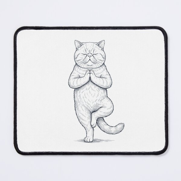 Item preview, Vintage Exotic Shorthair Cat Yoga Tree Pose Kitten Lover designed and sold by TerryConnells.