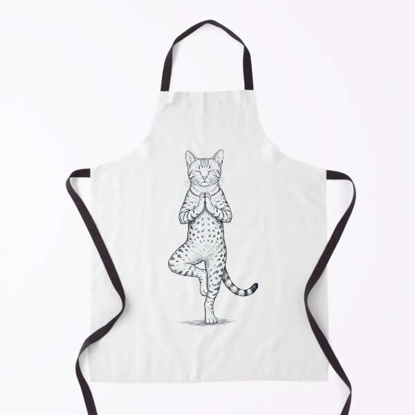 Item preview, Vintage Egyptian Mau Cat Yoga Tree Pose Kitten Lover designed and sold by TerryConnells.