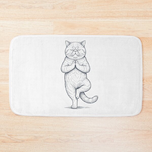 Item preview, Vintage Exotic Shorthair Cat Yoga Tree Pose Kitten Lover designed and sold by TerryConnells.