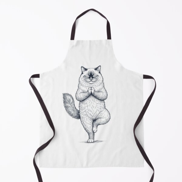 Item preview, Vintage Himalayan Cat Yoga Tree Pose Kitten Lover designed and sold by TerryConnells.