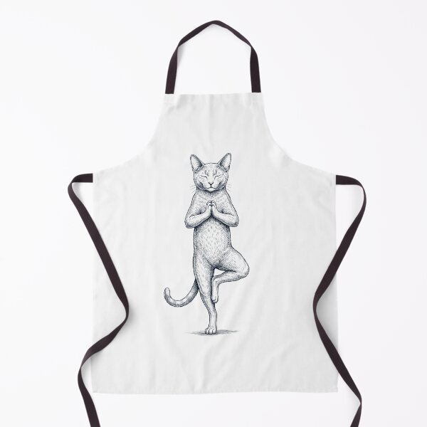 Item preview, Vintage Korat Cat Yoga Tree Pose Kitten Lover designed and sold by TerryConnells.
