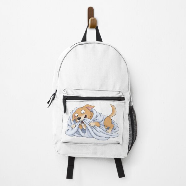 Item preview, Funny Dog Tangled In Blanket designed and sold by Szkicerka.