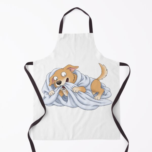 Item preview, Funny Dog Tangled In Blanket designed and sold by Szkicerka.