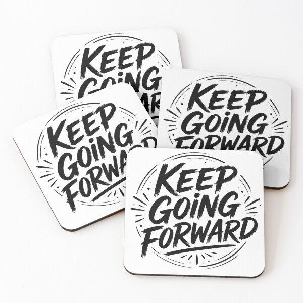 Item preview, Keep Moving Forward - Motivational Quote designed and sold by the-dovlat.