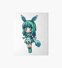 Glaceon Magical Girl Chibi Art Board
