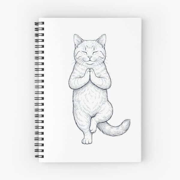 Item preview, Vintage Munchkin Cat Yoga Tree Pose Kitten Lover designed and sold by TerryConnells.