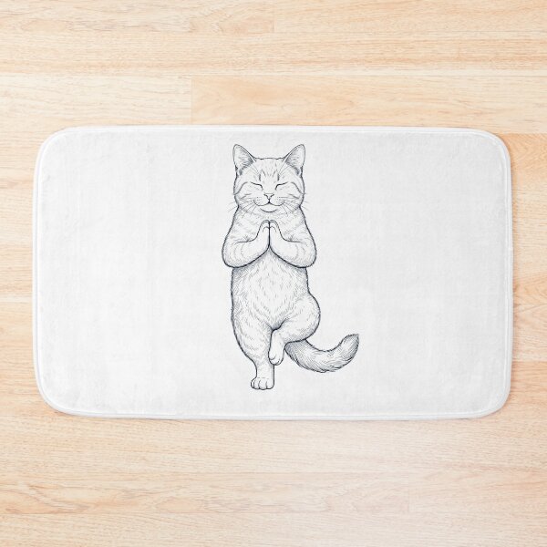 Item preview, Vintage Munchkin Cat Yoga Tree Pose Kitten Lover designed and sold by TerryConnells.
