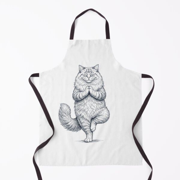 Item preview, Vintage Ragamuffin Cat Yoga Tree Pose Kitten Lover designed and sold by TerryConnells.