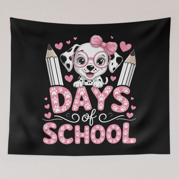 Item preview, 101 Days Cute Dog 100th Day of School Girl Teacher designed and sold by sailorjessiArt.