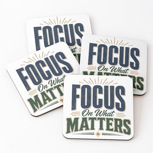 Item preview, Focus On What Matters Most designed and sold by the-dovlat.