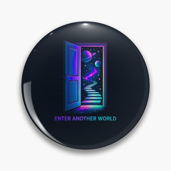 Item preview, Enter Another World Cosmic Door T-Shirt designed and sold by Aimetoi.
