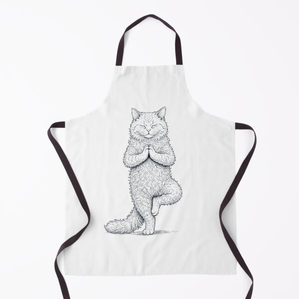Item preview, Vintage Selkirk Rex Cat Yoga Tree Pose Kitten Lover designed and sold by TerryConnells.