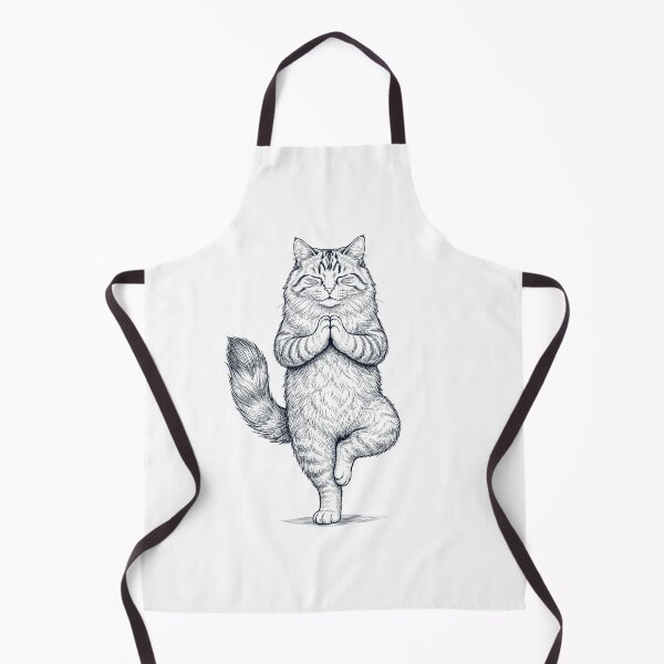 Item preview, Vintage Siberian Cat Yoga Tree Pose Kitten Lover designed and sold by TerryConnells.