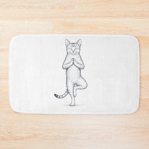 Item preview, Vintage Singapura Cat Yoga Tree Pose Kitten Lover designed and sold by TerryConnells.