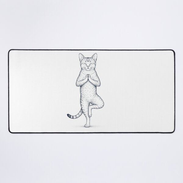 Item preview, Vintage Singapura Cat Yoga Tree Pose Kitten Lover designed and sold by TerryConnells.