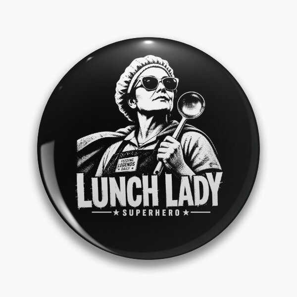 Item preview, Lunch Lady Superhero – Cafeteria Hero School Lunch Staff designed and sold by PosiMCreations.
