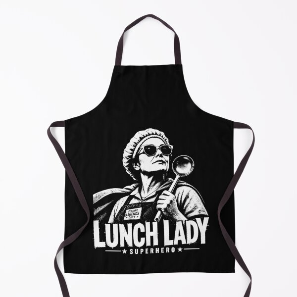 Item preview, Lunch Lady Superhero – Cafeteria Hero School Lunch Staff designed and sold by PosiMCreations.