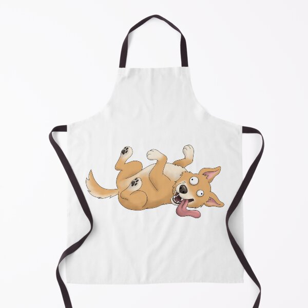 Item preview, Funny Goofy Dog Rolling Around designed and sold by Szkicerka.