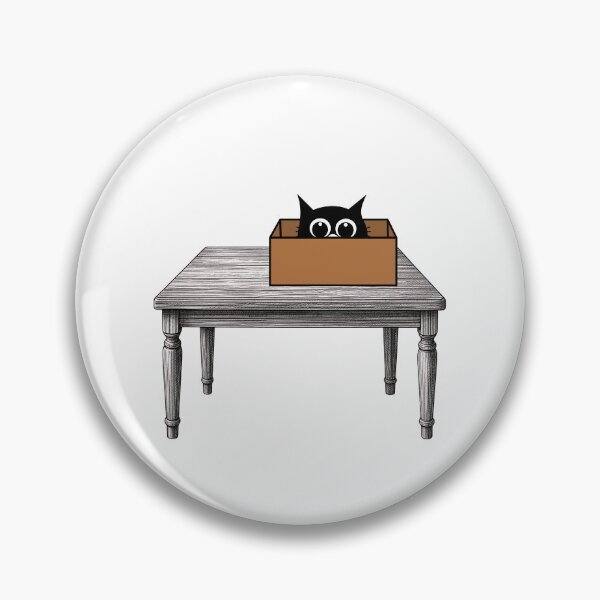 Item preview, Peekaboo Table Cat designed and sold by Chameleon by Ewa .