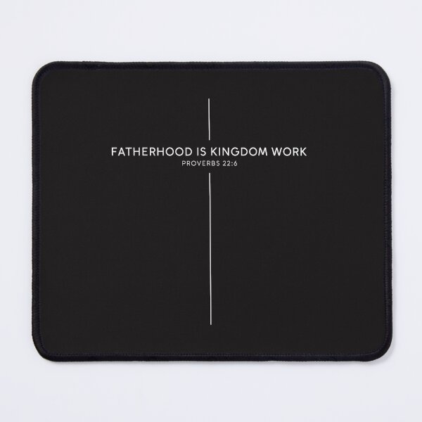 Item preview, Fatherhood Is Kingdom Work Christian Dad Faith Family Design designed and sold by kiralynstration.