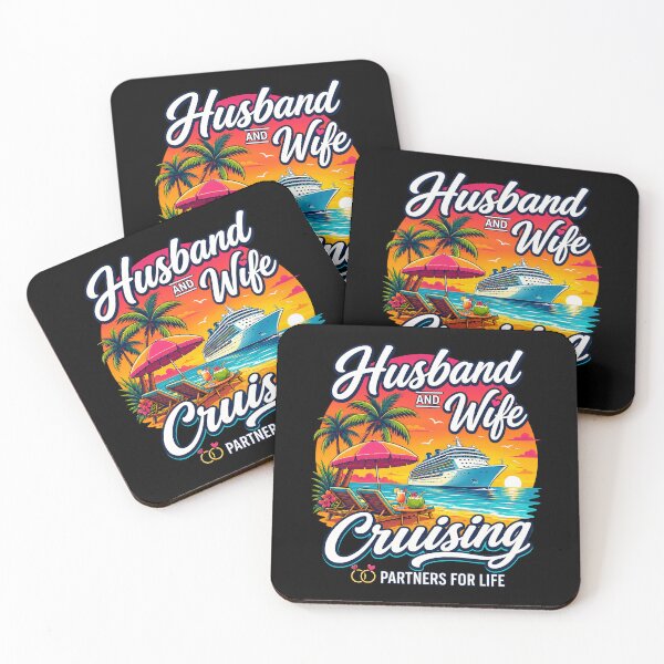 Item preview, Husband and Wife Cruising Partners For Life designed and sold by lonaarts8.