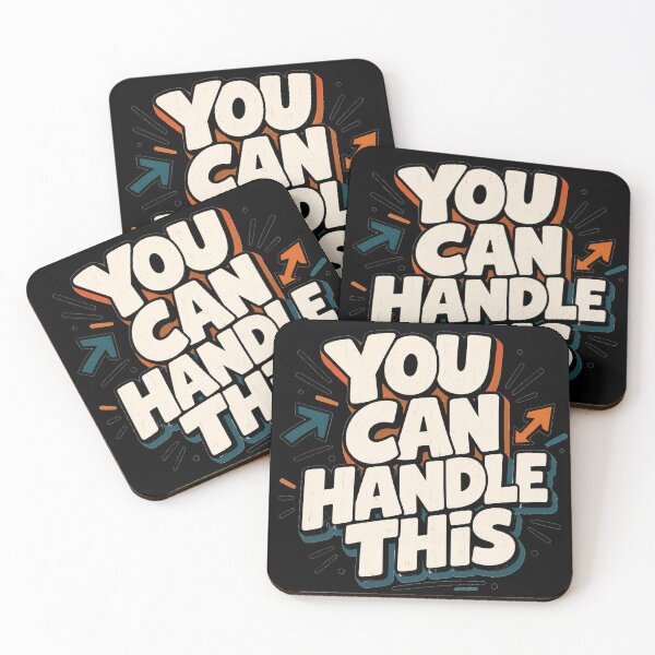 Item preview, You Can Handle This - Motivational Quote designed and sold by the-dovlat.