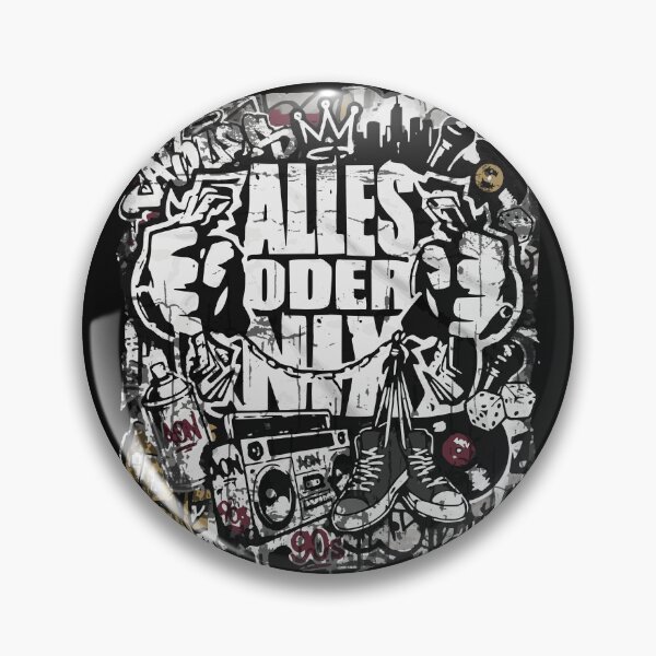 Item preview, All or Nothing Aon German Rap designed and sold by LayersDesign.