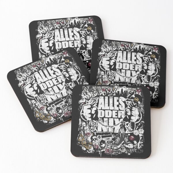 Item preview, All or Nothing Aon German Rap designed and sold by LayersDesign.