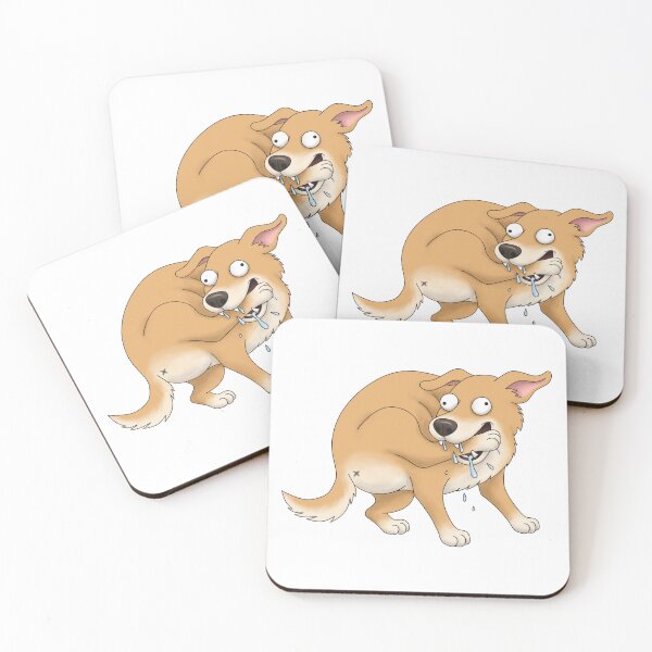 Item preview, Funny Flexible Dog Biting His Leg designed and sold by Szkicerka.