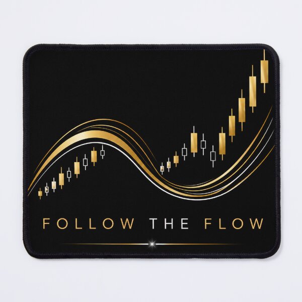 Item preview, Follow the Flow – Luxury Trading Trend Design designed and sold by PatysArt.