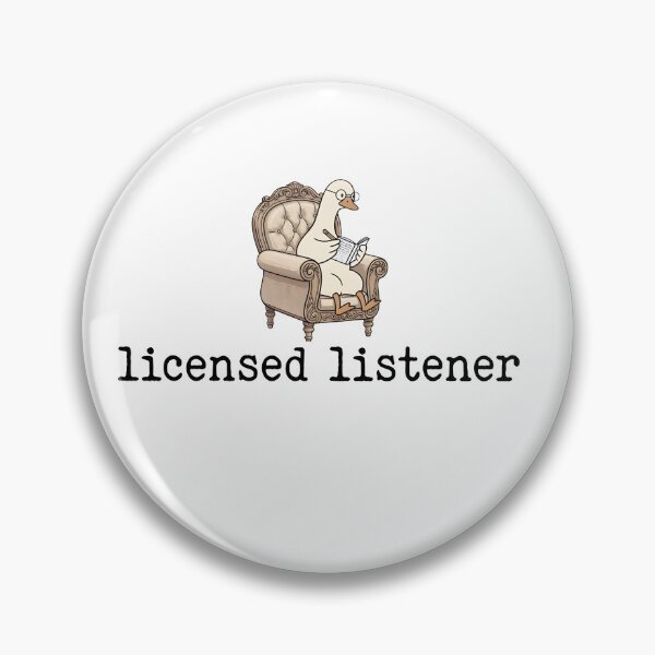 Item preview, Goose Licensed Listener designed and sold by iMojira.