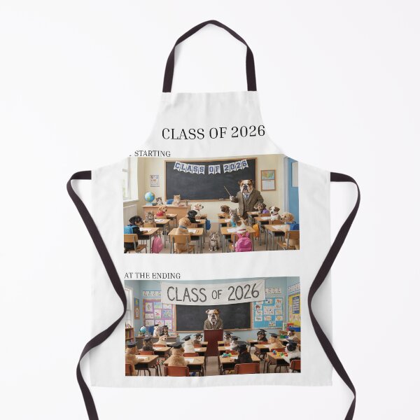 Item preview, Class of 2026 Funny Dogs Graduation Classroom designed and sold by SubhAksara.