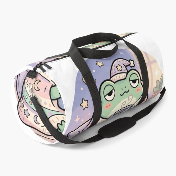 Item preview, Sleepy Frog Cozy Coffee Aesthetic Illustration | Cute Cottagecore Frog Art designed and sold by ArtsyExplorer.