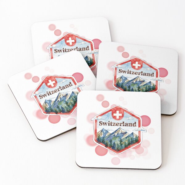 Artikelvorschau, Schweizer Briefmarke mit Reisemotiv Schweizer Alpen entworfen und verkauft von iamKRUK.