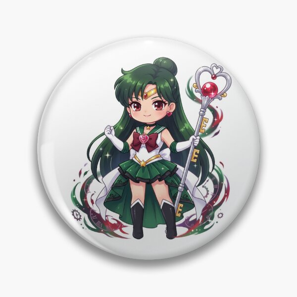 Item preview, Chibi Sailor Pluto Sticker designed and sold by Solace Sparkles.
