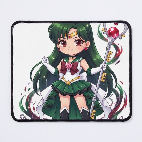 Item preview, Chibi Sailor Pluto Sticker designed and sold by Solace Sparkles.